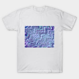 Abstract cosmic wave texture T-Shirt